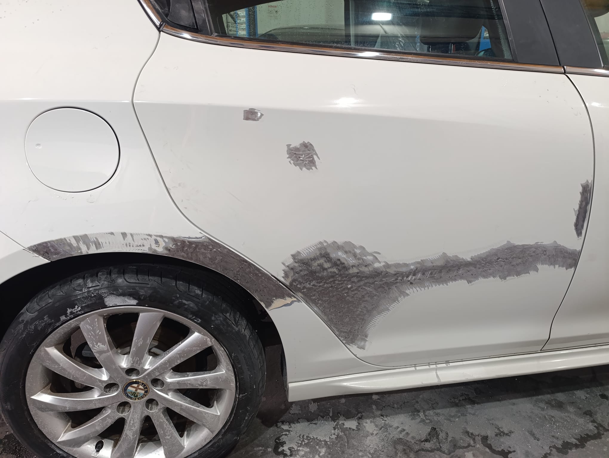 Reparação e pintura